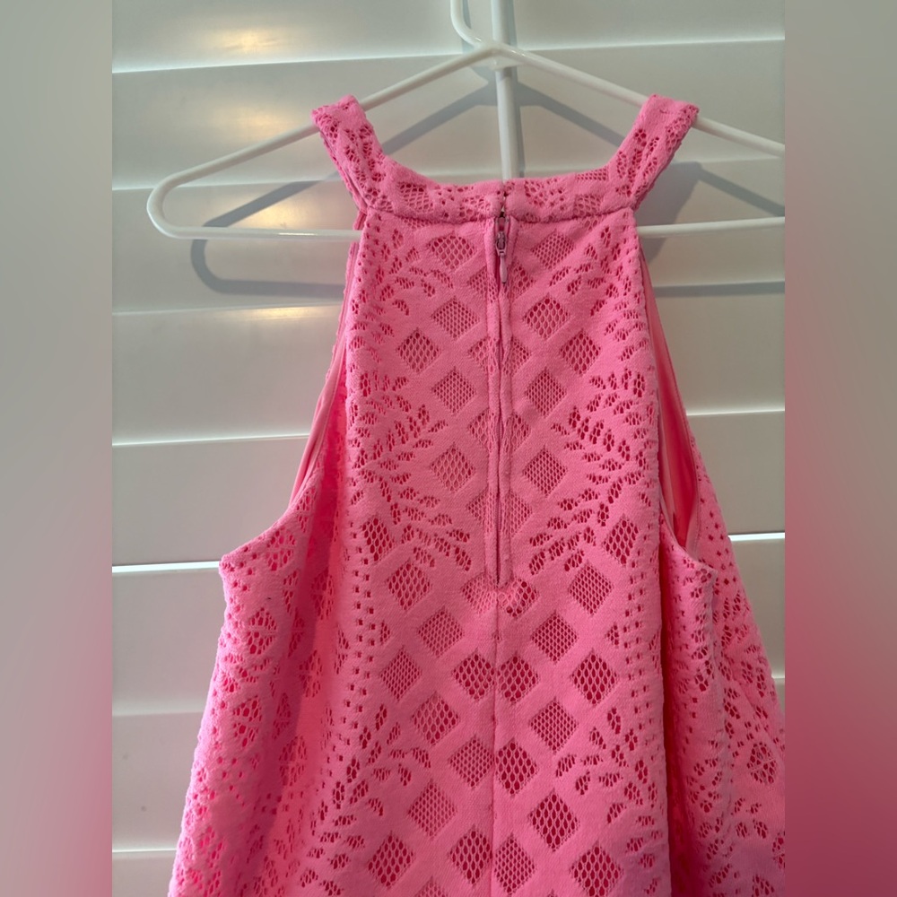 Lilly Pulitzer Pink Lace Tank Top - Picture 2 of 8